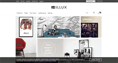 Desktop Screenshot of illux.no