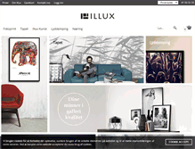 Tablet Screenshot of illux.no