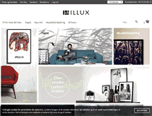 Tablet Screenshot of illux.dk